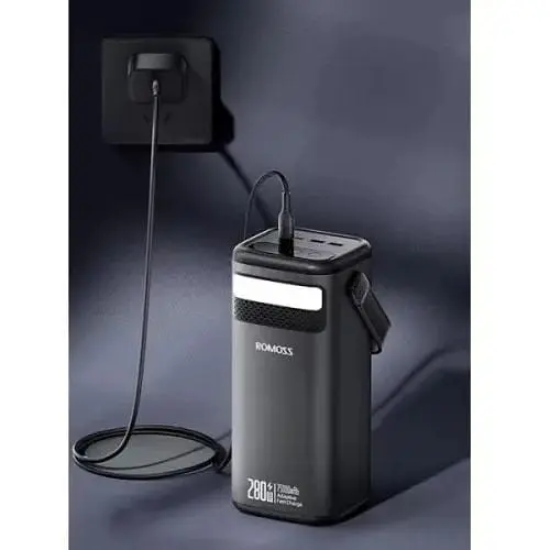 Аккумулятор портативный Romoss внешний 280 ВТ - Romoss 75000mAh PMT75 280W (PMT75-1E2-2113H) - фото 7