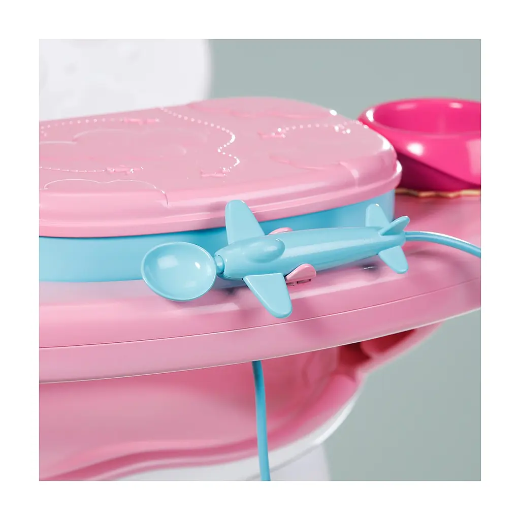 Игровой набор Baby Born Столик для кормления куклы Baby Born S2 Время обеда (840634) - фото 7