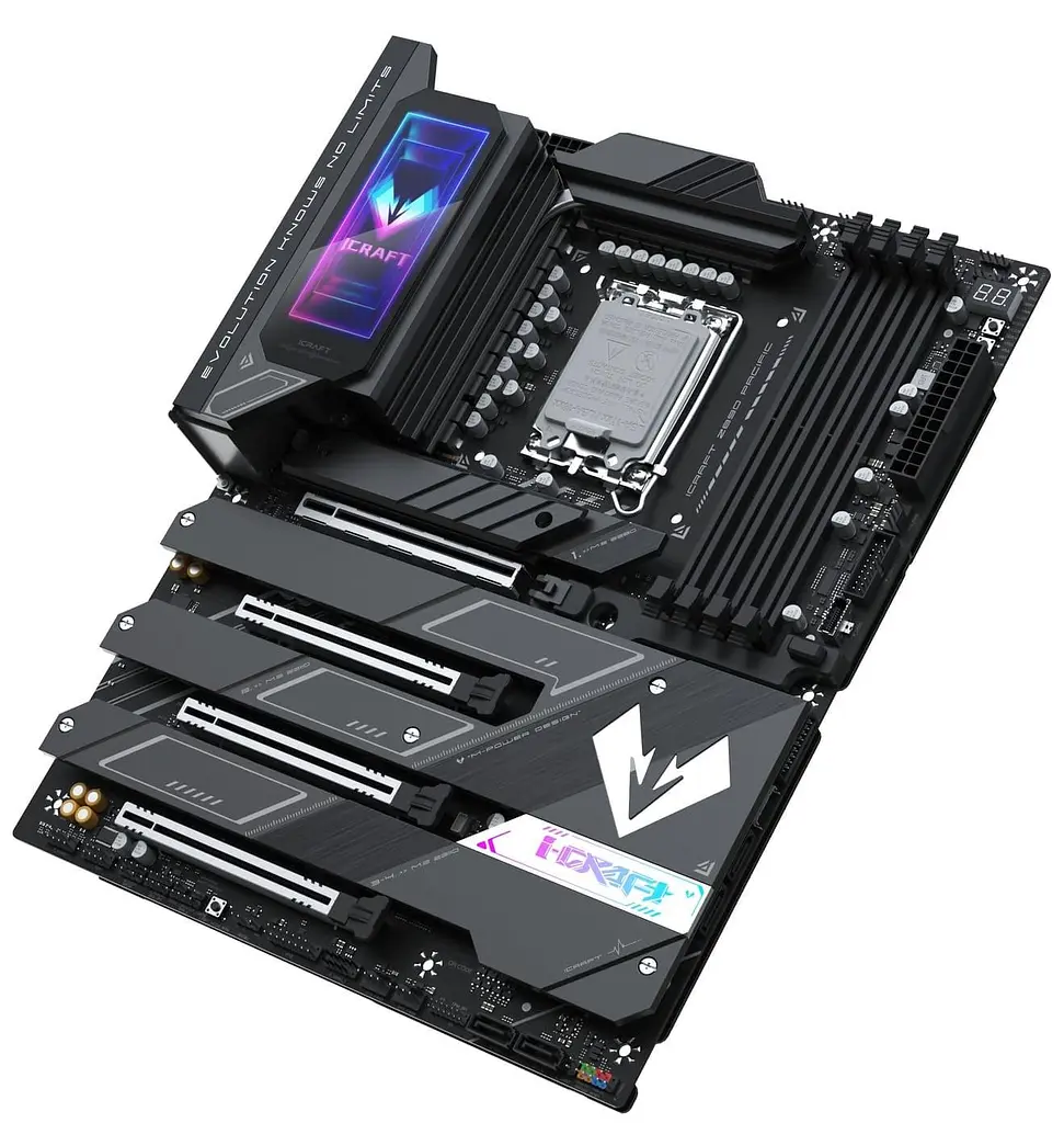 Материнська плата MAXSUN iCraft Z890 PACIFIC (MS-ICRAFT Z890 PACIFIC) (Socket 1851, Intel Z890, ATX) - фото 3