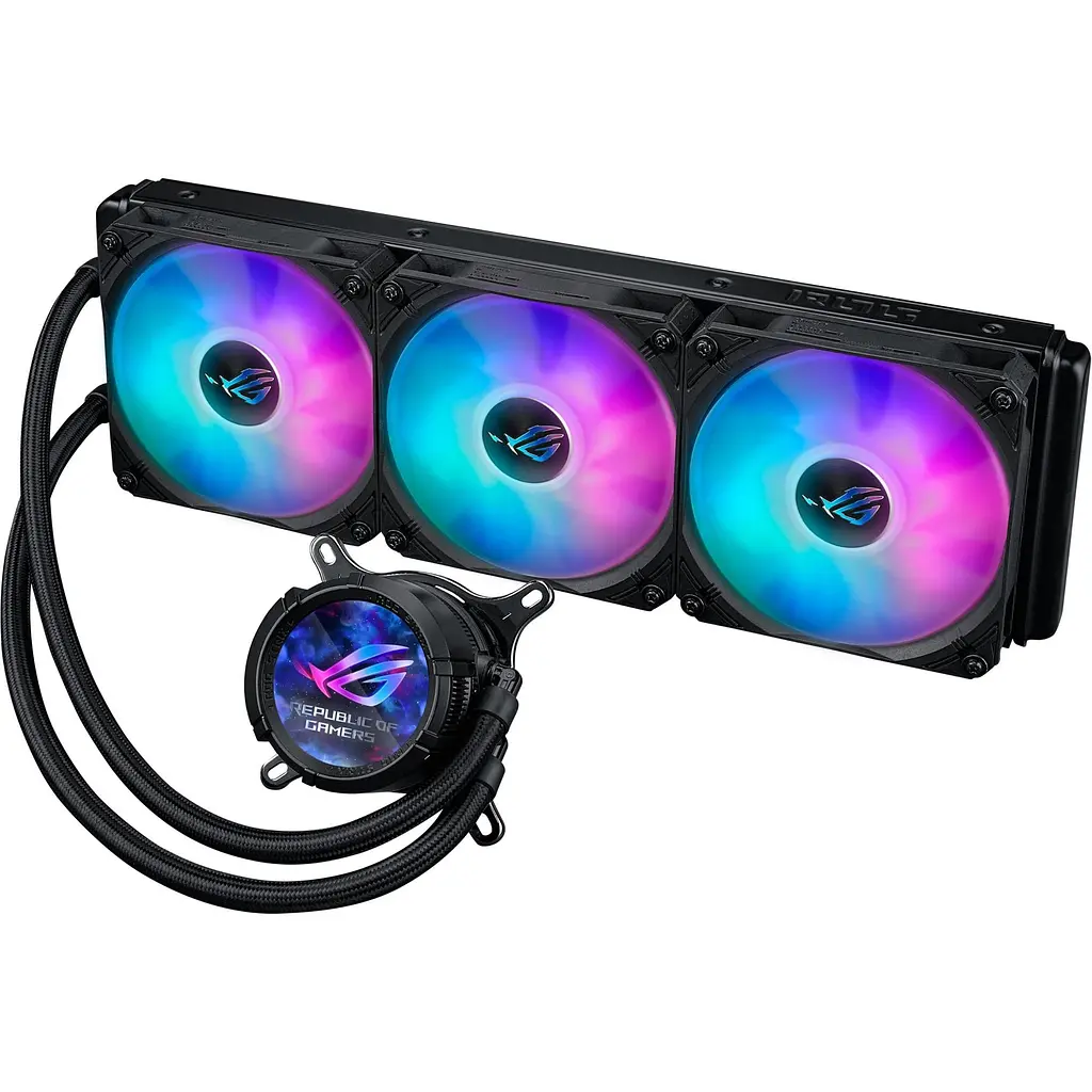 Система водяного охлаждения Asus ROG Strix LC III 360 ARGB LCD Black (90RC00W1-M0UAY0) - фото 3