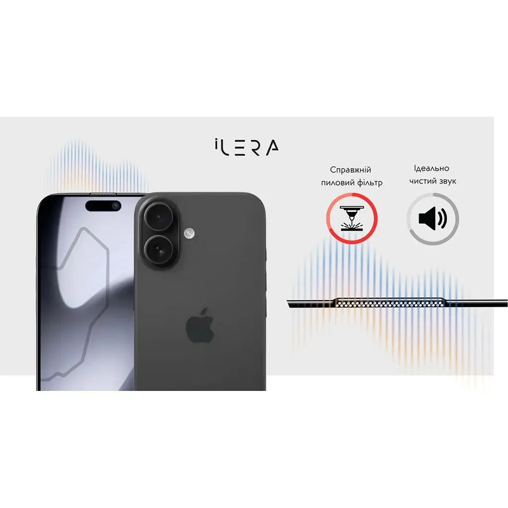 Захисне скло iLera Sapphire Ultra + для Apple iPhone 17 (ILSPDLPL17) [144390] - фото 10