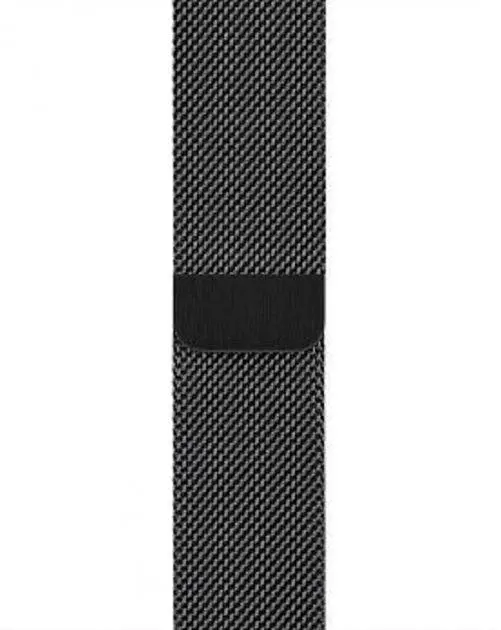 Ремінець Milanese Loop Magnetic Band для Apple Watch 42/44/45/46mm Black [17341] - фото 2