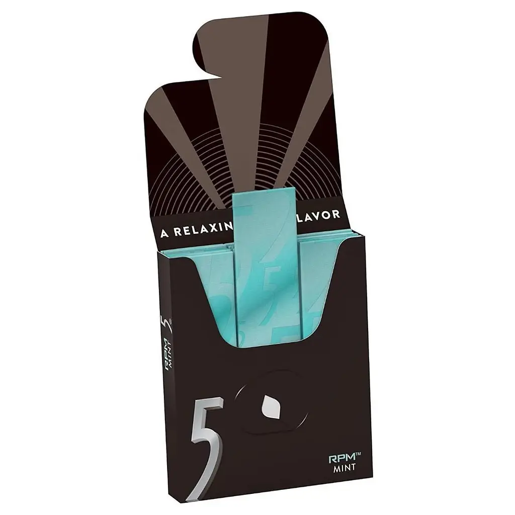 Жувальна гумка Wrigley's 5 Gum RPM Mint Sugar Free 15 sticks - фото 2