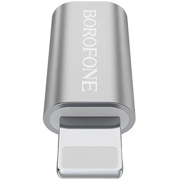 Перехідник Borofone BV5 adapter Micro-USB to Lightning converter OTG support - фото 4