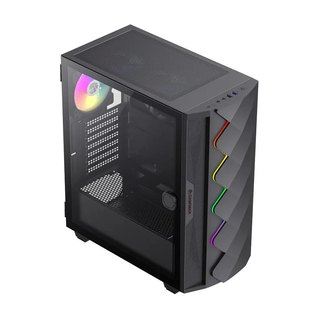 Корпус для ПК Gamemax DIAMOND CP BK - фото 4