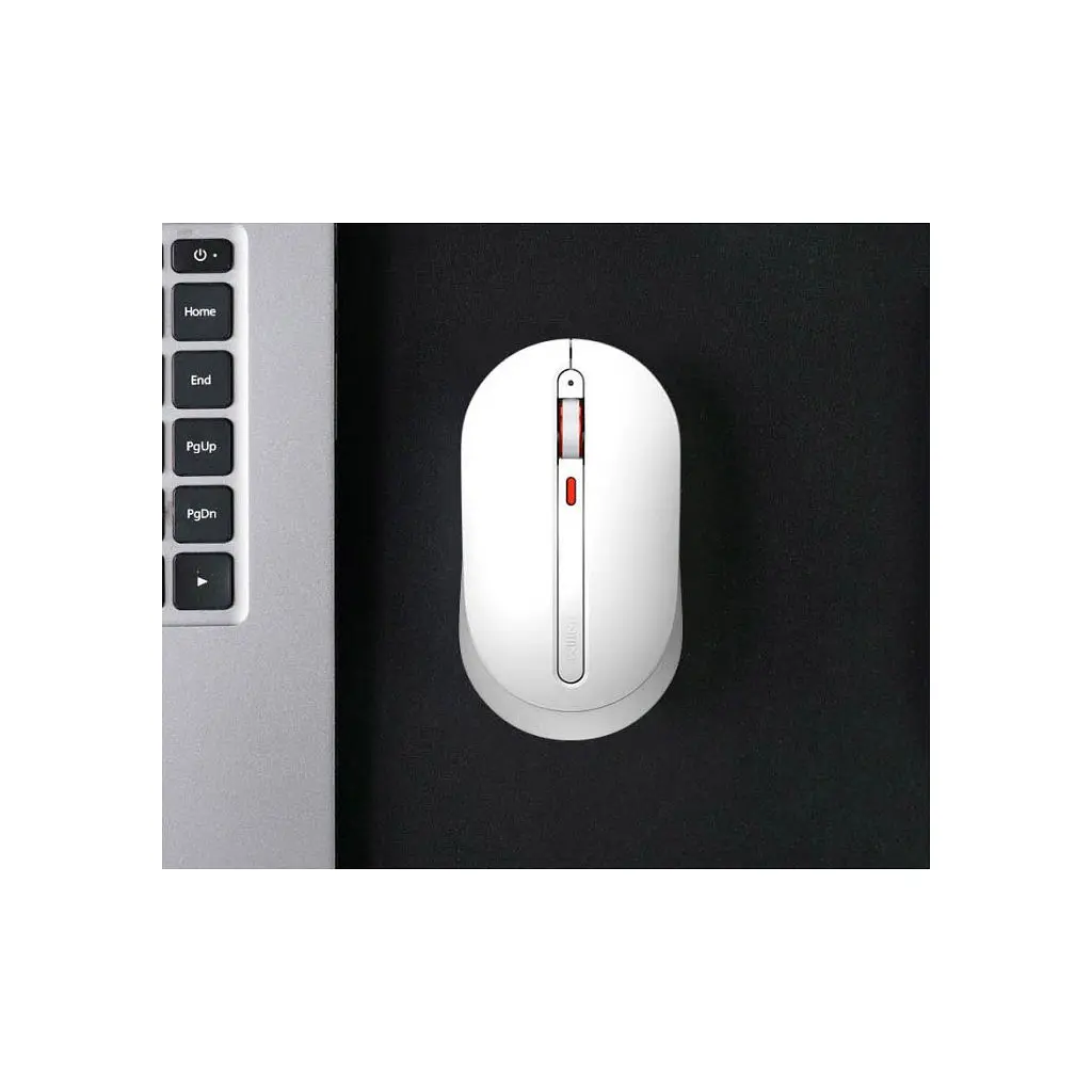 Мишка Xiaomi Miiiw Mute Wireless White (MWMM01 White) - фото 5