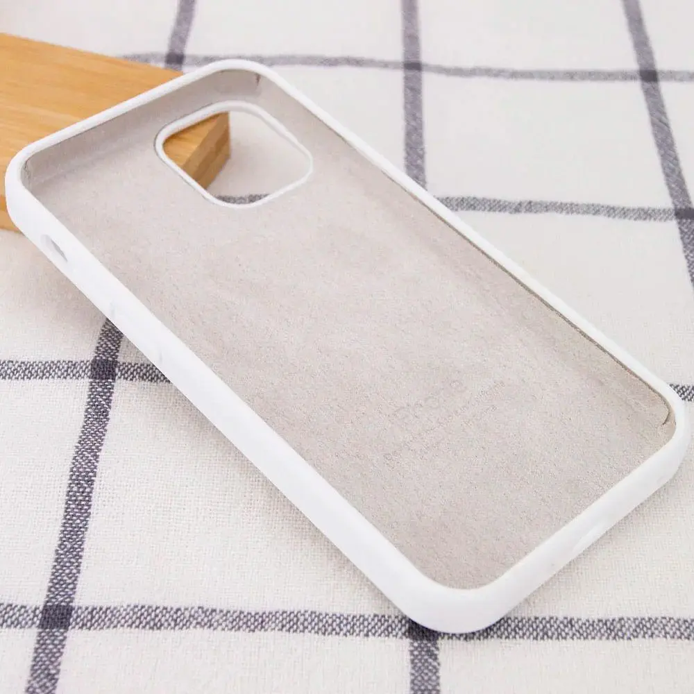 Чохол Silicone Case для Apple iPhone 15 Plus White AA [92776] - фото 3