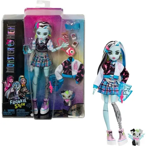 Кукла Mattel Monster High Posable Fashion Doll Frankie, 26 см (HHK53) - фото 5