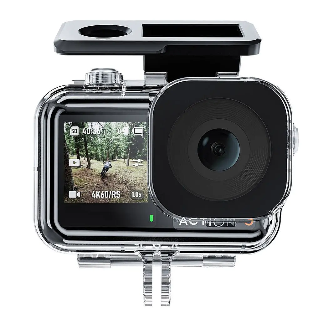 Водонепроникний бокс Telesin для DJI Osmo Action 3 (OA-WTP-003) [85936] - фото 3