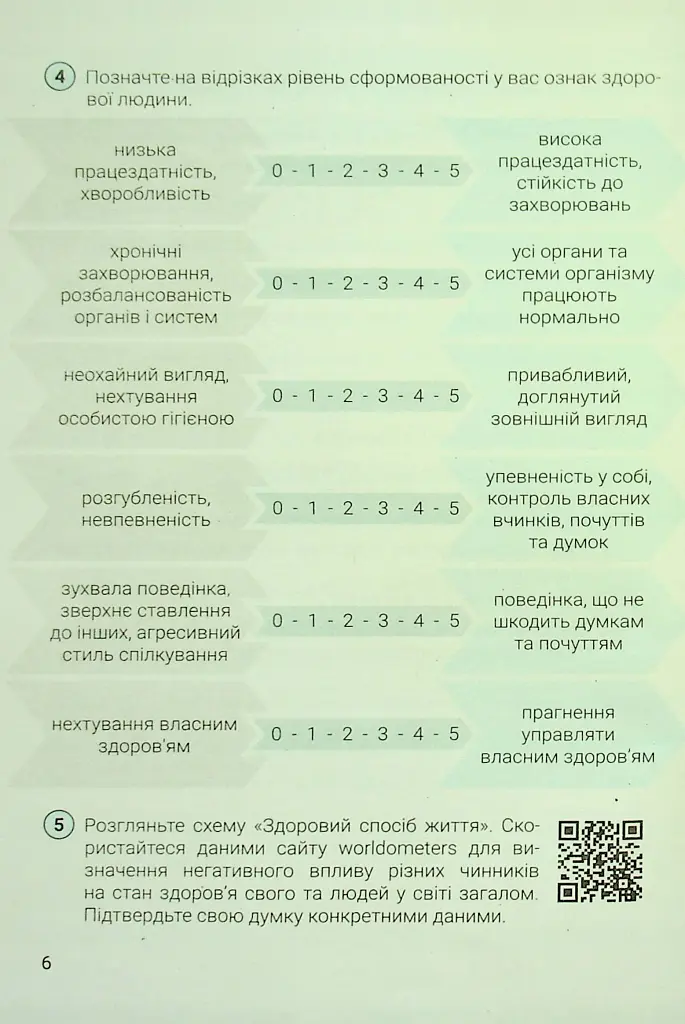 Здоров'я, безпека та добробут. 7 клас. Зошит. Формувальне, поточне та підсумкове оцінювання - Світлана Василенко - фото 5