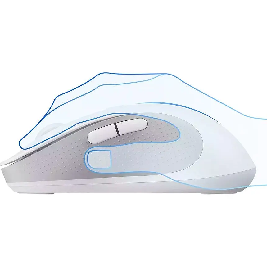 Миша Baseus F02 Ergonomic White [B01055505211-01] [129414] - фото 6