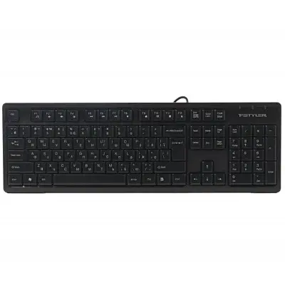 Клавіатура A4Tech FK12 USB UA Чорний (4711421003148)