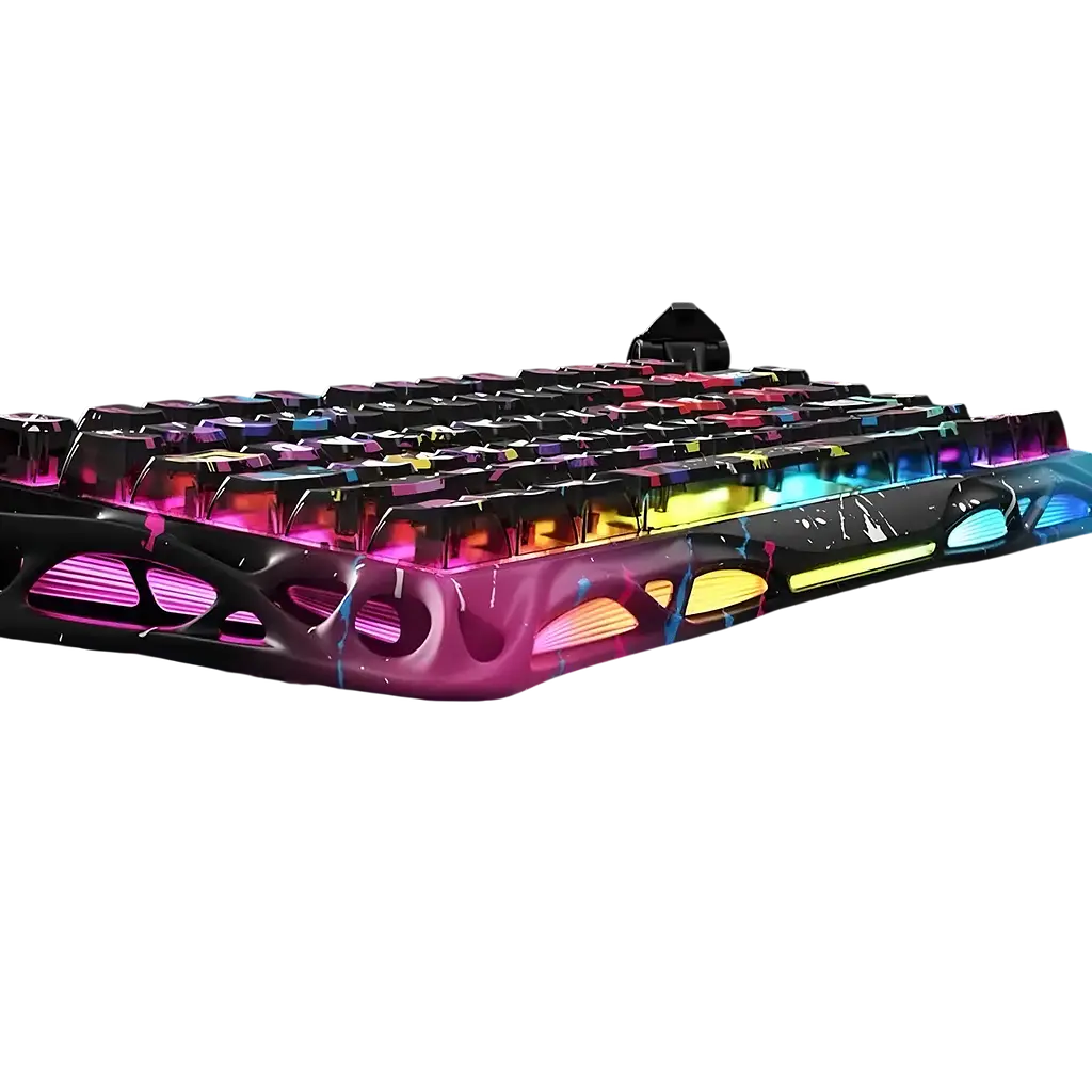 Клавіатура GravaStar Mercury V75 Pro Neon Graffiti - фото 2