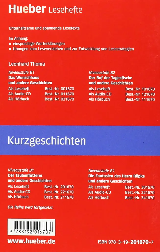 Der Taubenfutterer und andere Geschichten. Niveaustufe B1 Leseheft - фото 2