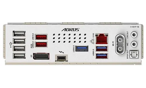 Материнская плата LGA1851, Gigabyte Z890 AORUS ELITE WIFI7, Z890, 4xDDR5, 1xPCI-E 5.0 x16, 2xPCI-E 4.0 x16, 4xSATA3, 4xM.2, ALC1220, Realtek 2.5GbE, WiFi 7, Bluetooth 5.4, HDMI/DP/Type-C, ATX - фото 5