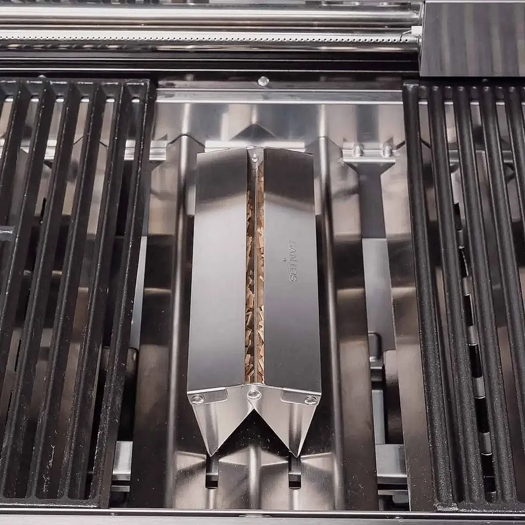 Коробочка для копчення Santos для газових грилів 25х8.6х6.5 см (900525) - фото 5