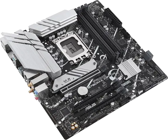 Материнська плата Asus B760M-A Prime Wi-Fi D4 LGA 1700 (PRIME B760M-A WIFI D4) Б/В - фото 2