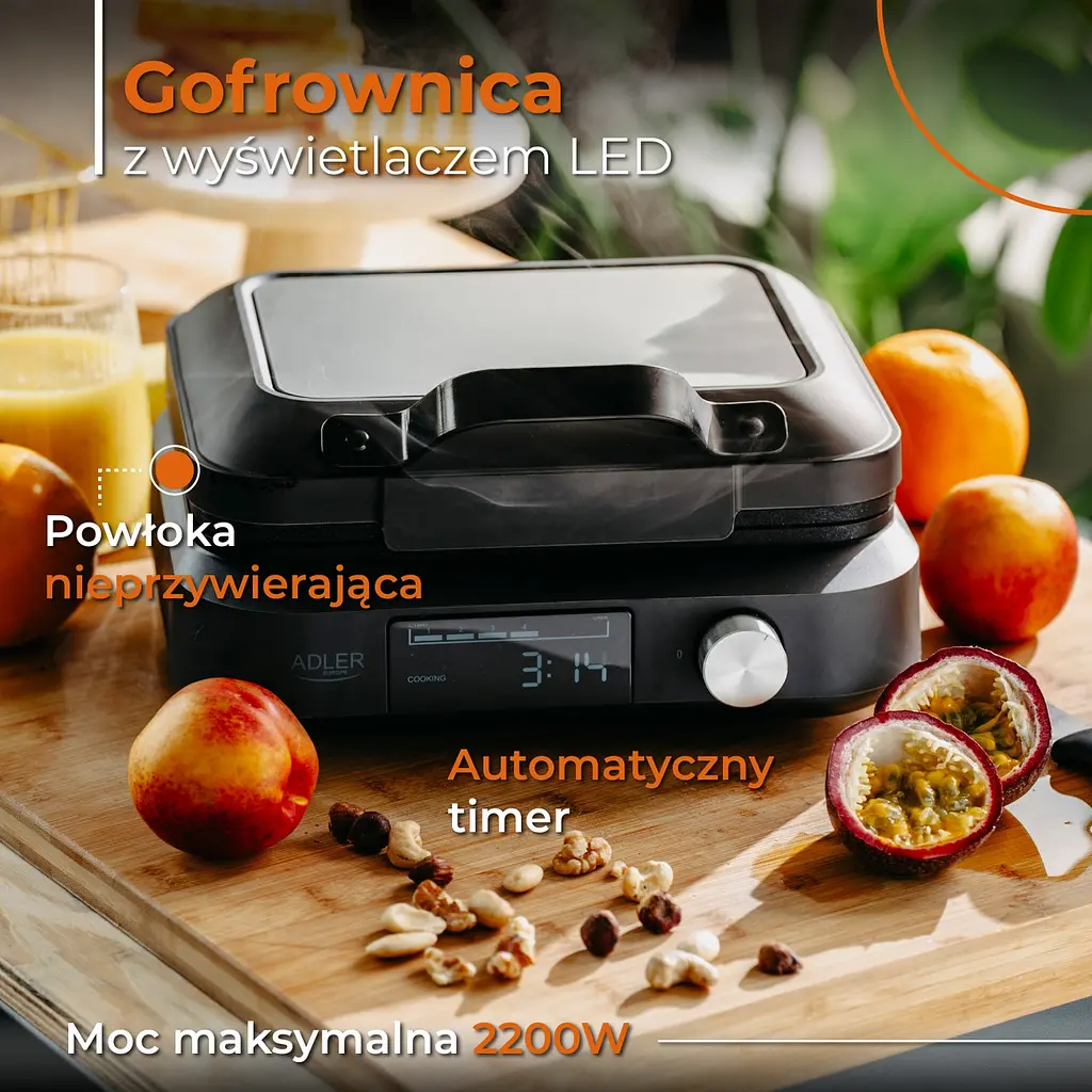 Вафельница Adler AD 3087 - фото 6