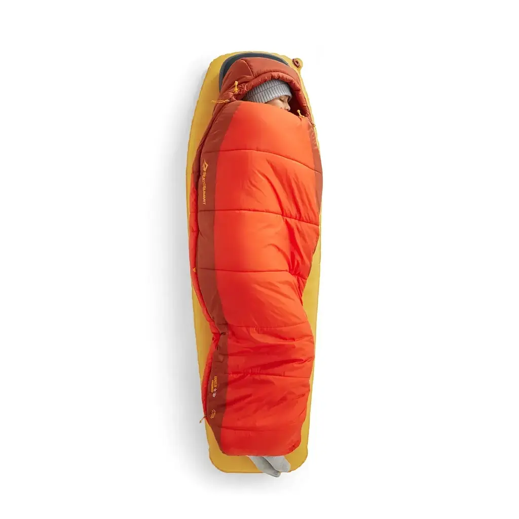 Килимок самонадувний Sea To Summit Pursuit Plus SI Mat Regular Orange (1033-STS ASL053081-050602) - фото 7