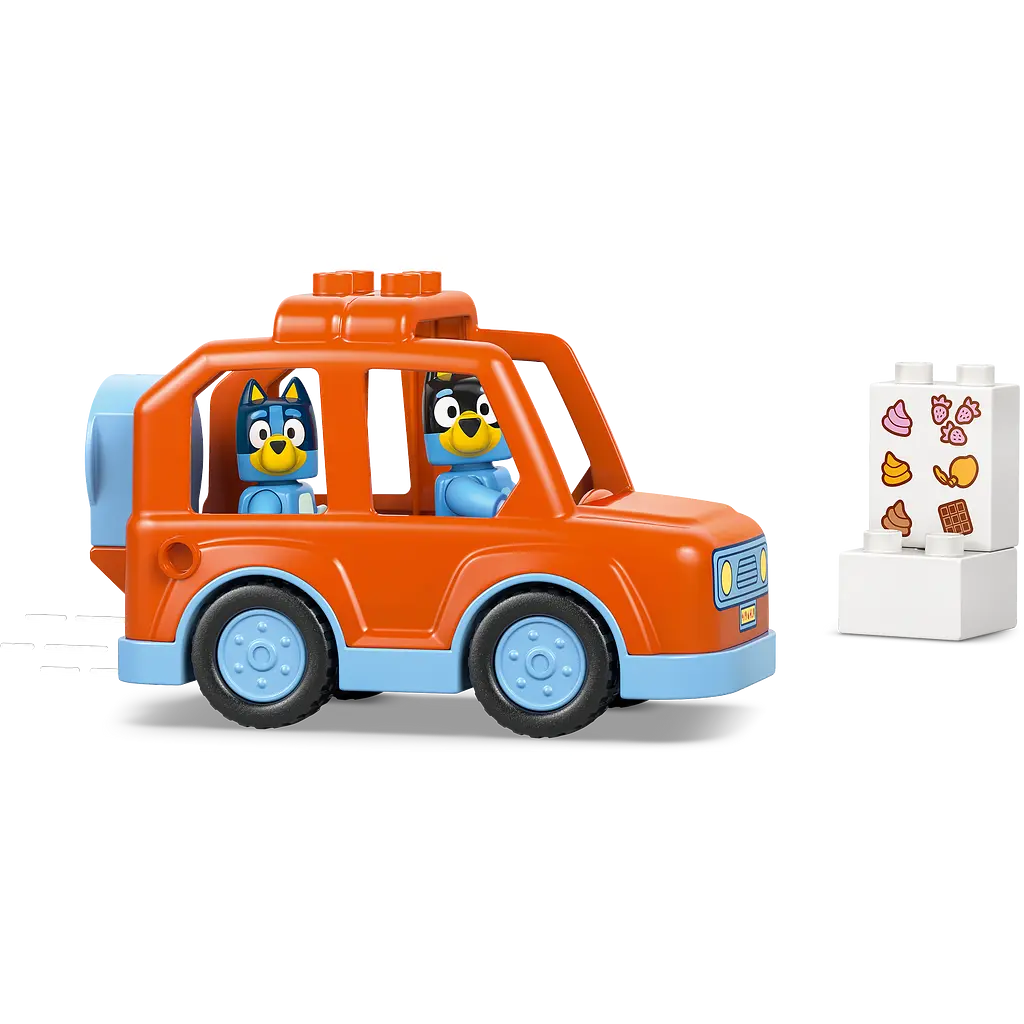 Конструктор LEGO DUPLO Bluey Путешествие с мороженым из Блуи 22 детали (10458) - фото 5