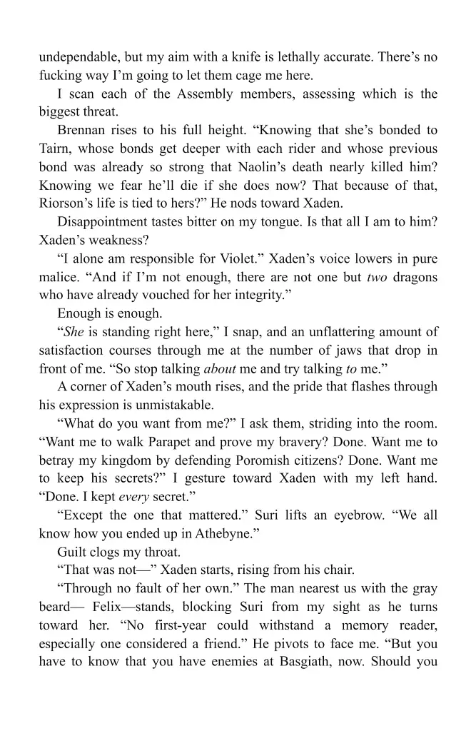 Iron Flame. The Empyrean. Book 2 - фото 12