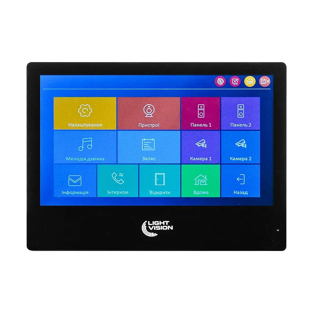 Відеодомофон 10" WiFi Tuya Light Vision SINGAPORE FHD Black (82-00233) - фото 12