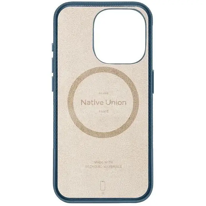 Чохол-накладка Native Union (RE) Classic Case Navy для iPhone 16 (RECLA-NAV-NP24) - фото 9