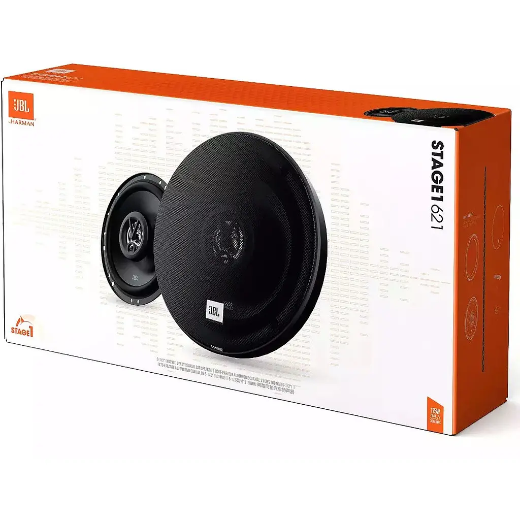 Автомобільна акустика JBL Stage1 621 2-х смугова коаксіальна 16.5 см кругла 35 Вт - фото 5