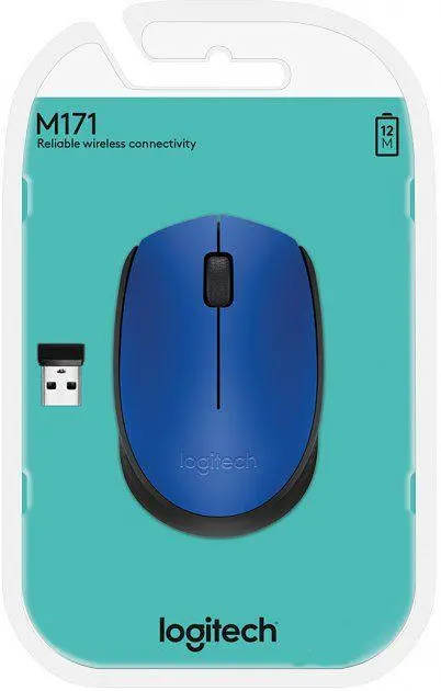 Миша Logitech M171 Grey/Black (910-00442) UA [27126] - фото 4