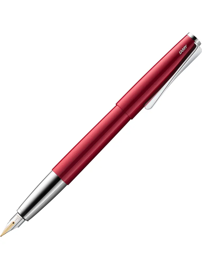 Чорнильна Ручка Lamy Studio Лакована червона EF, Чорнила T10 Сині (4038147)