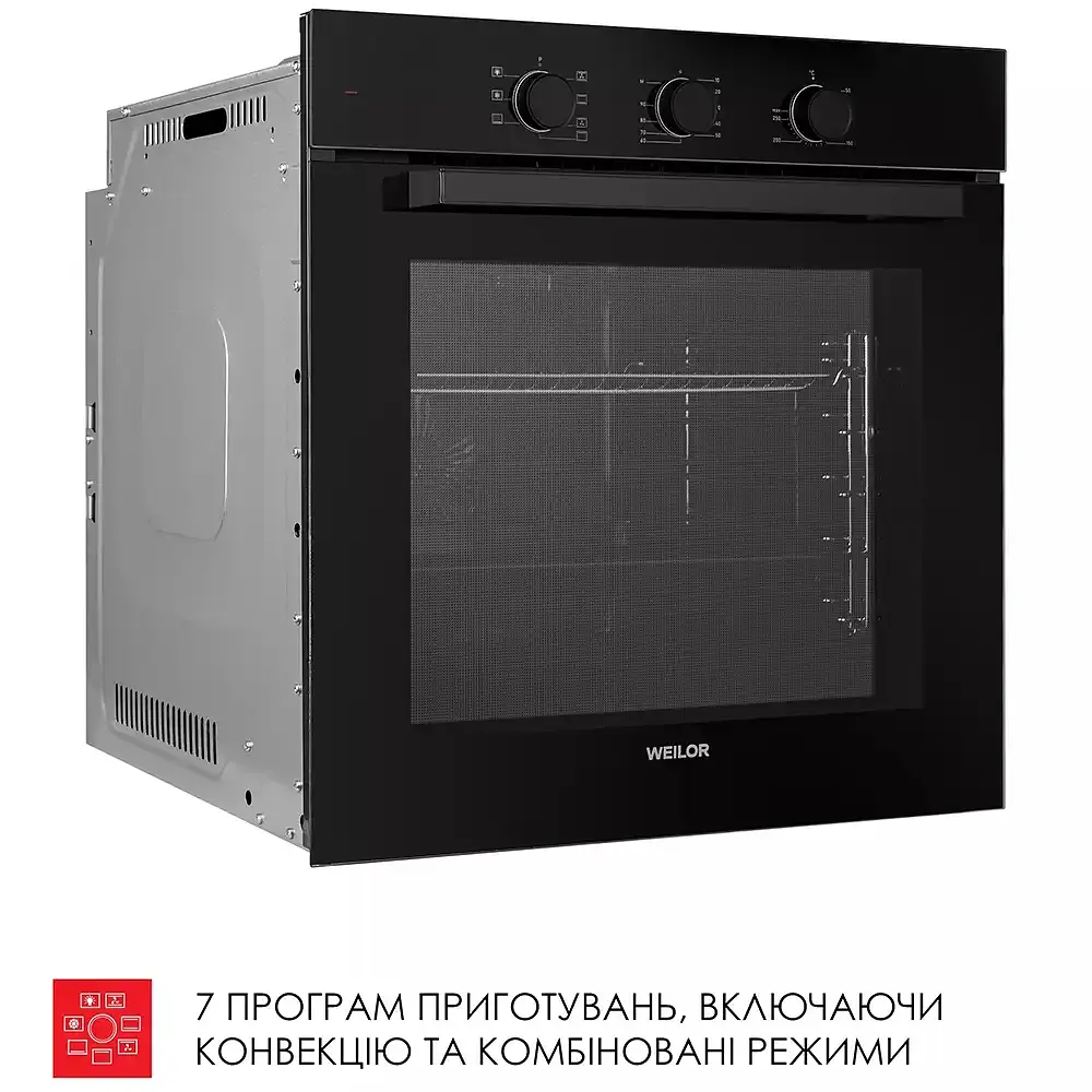 Духова шафа Weilor FPO6F70BK - фото 8