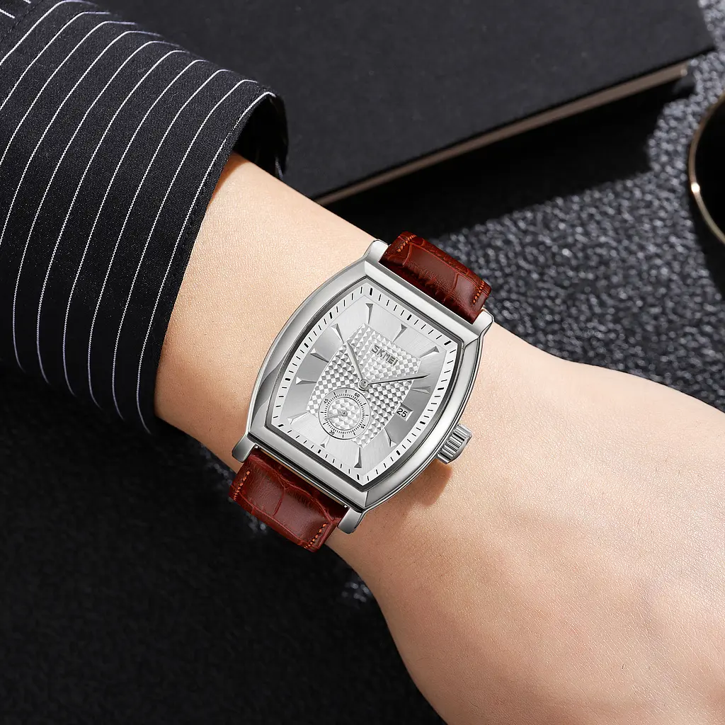 Наручний годинник чоловічий 9306SISI Silver-Silver Skmei acs0030936 - фото 4