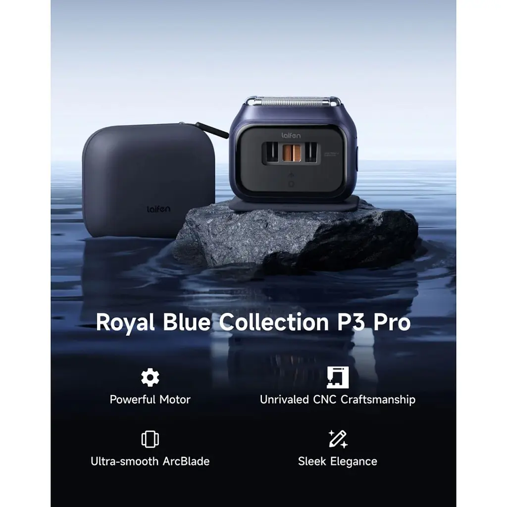 Шейвер Laifen P3 Pro Dark Blue (1ER91-L-XX-BE-001) [174519] - фото 3