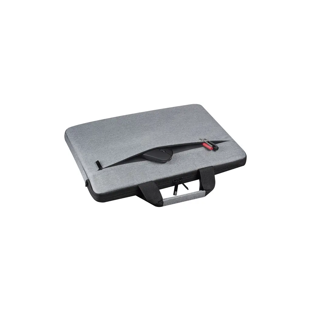 Сумка для ноутбука Defender 15.6" Tote gray (26100) - фото 7