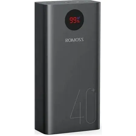 АКБ внешний портативный Romoss PEA40 40000mAh 18W (PEA40-112-2A45) черный - фото 3