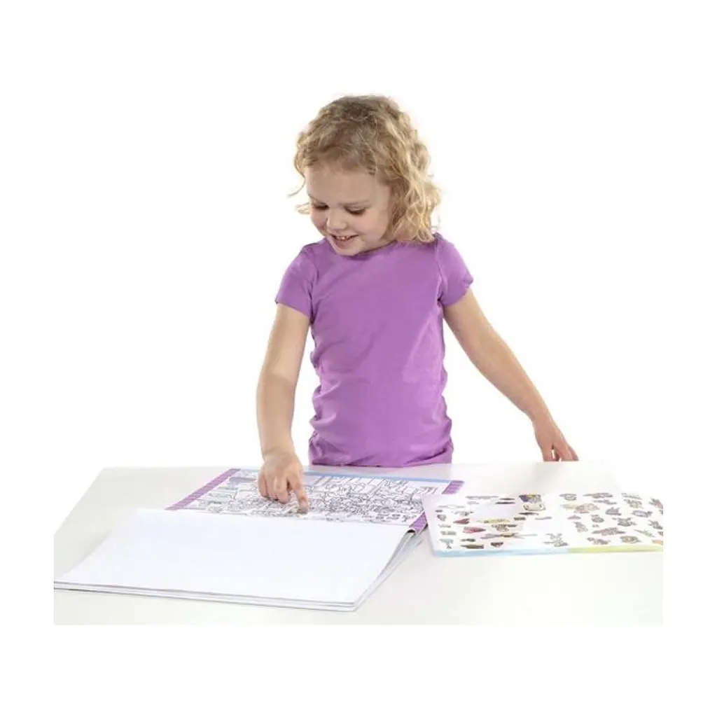 Набір для творчості Melissa & Doug Знайди і наклей наліпку Навколо міста (MD30150) - фото 5