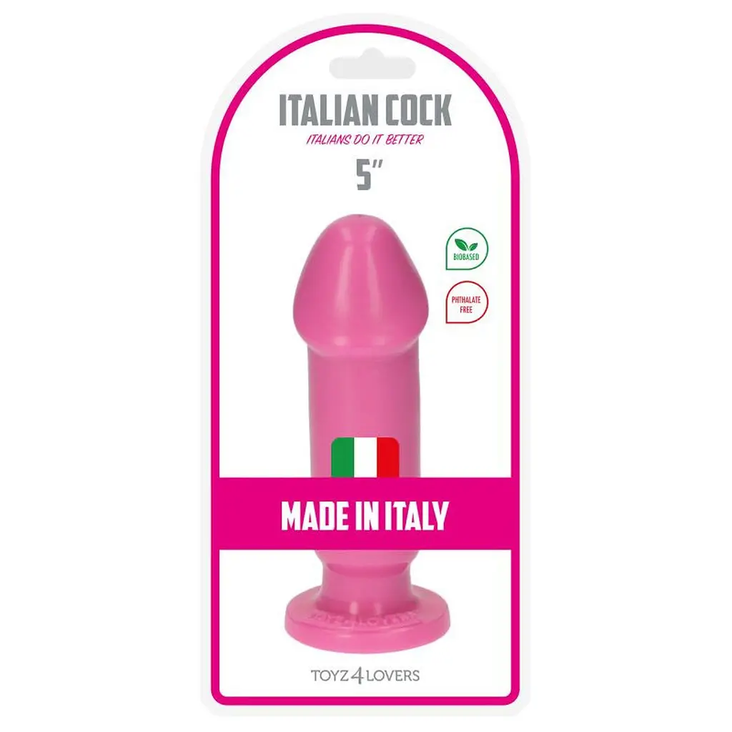Фаллоимитатор Toyz4lovers Caio, 13 см (розовый) - фото 7