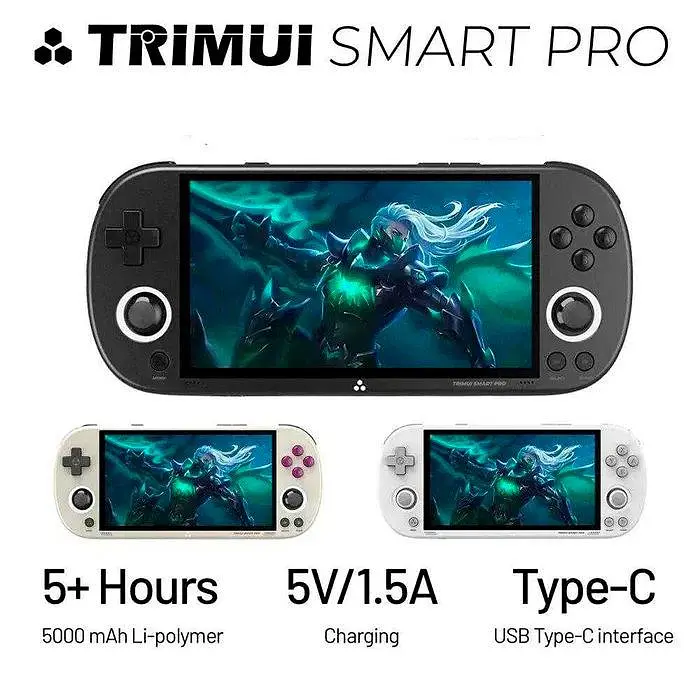 Приставка ігрова консоль TRIMUI Smart Pro 64 ГБ Black (PlayStation PSP, Sega, Nintendo) - фото 4