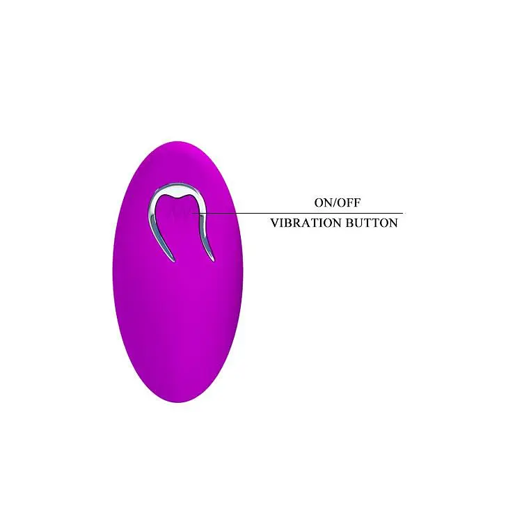 Віброяйце Pretty Lov Wireless control Egg 6.5 см фіолетовий - фото 6