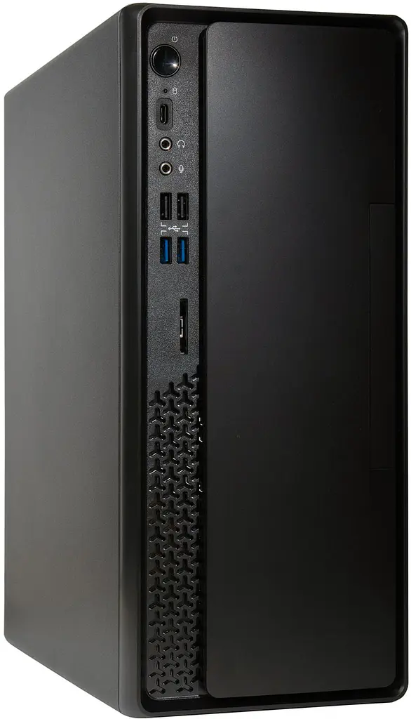 Корпус Chieftec UNI BS-10B-300 mATX , Блок живлення 300W, SLIM FF, USB Type C, CardReader