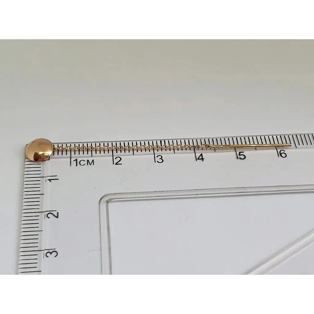 Золоті сережки-протяжки Tango. 580043 - фото 5