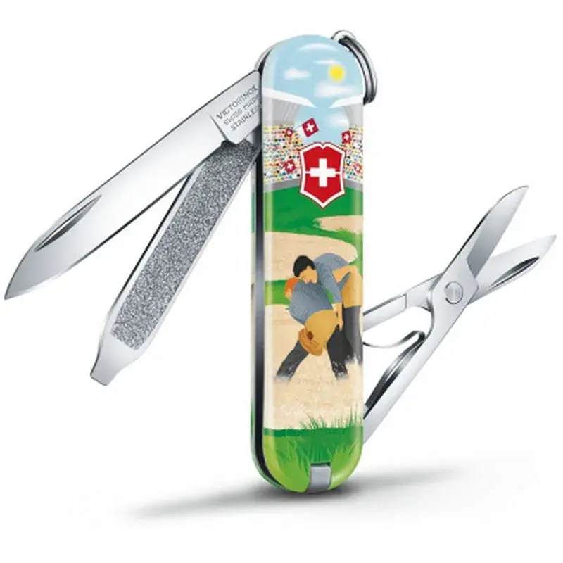 Ніж Victorinox Classic Limited Edition "Swiss Wrestling" (0.6223.L2009) - фото 2