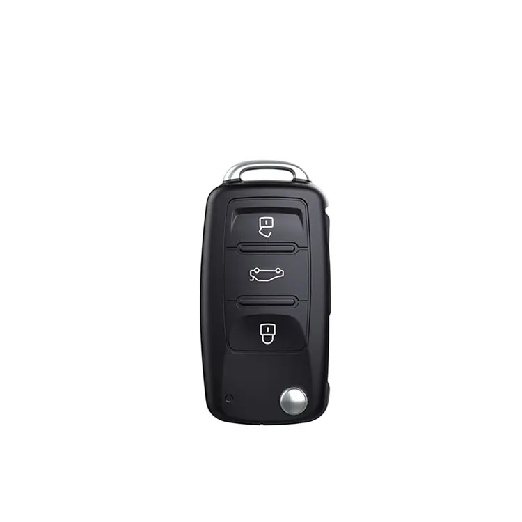 Чохол ключа Volkswagen сріблястий+чорний ремінець (3 кнопки) - фото 2