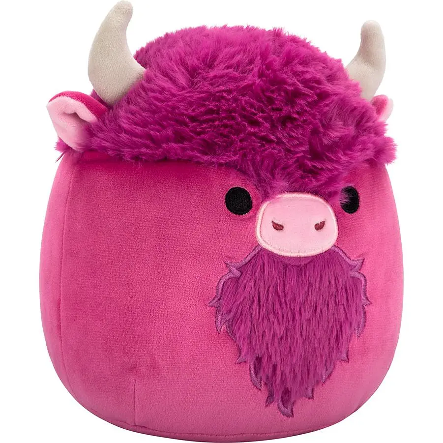 Мягкая игрушка Squishmallows Бизон Дэйв 19 см розовая (SQCR06608) - фото 2