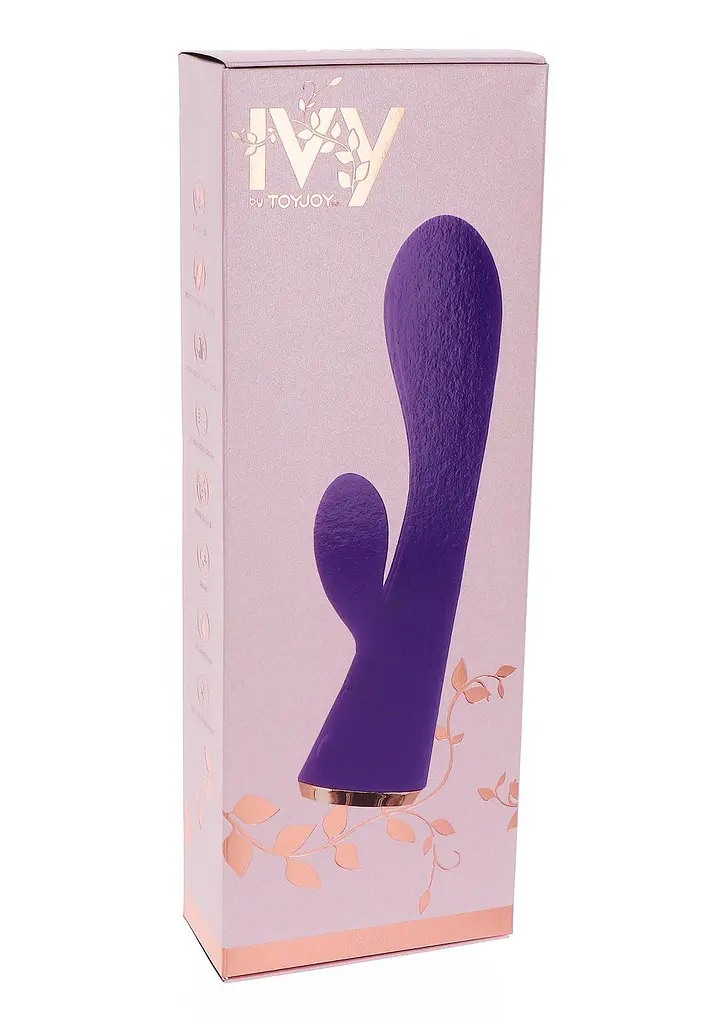 Вібратор-кролик ToyJoy Iris, 17.5 см (фіолетовий) - фото 9