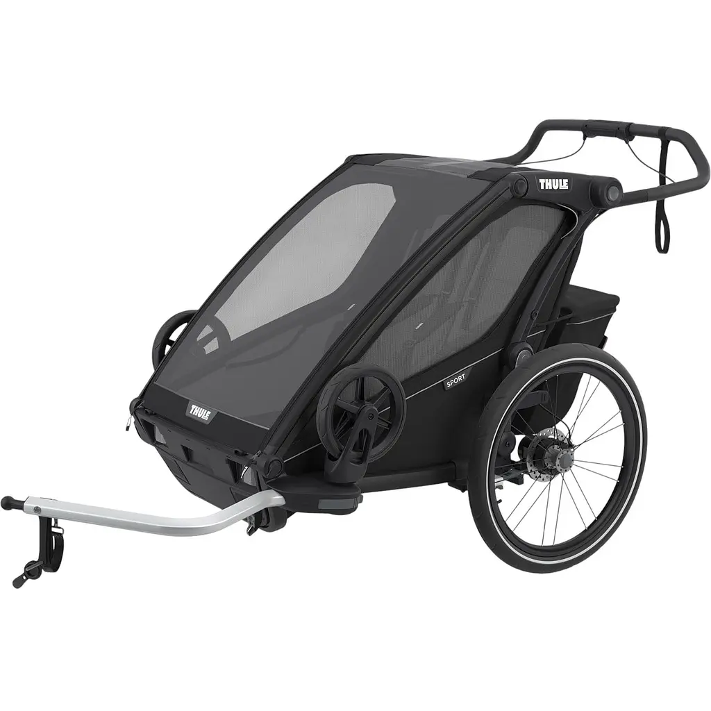 Дитяча коляска Thule Chariot Sport Double (Midnight Black) (TH 10201023) - фото 3