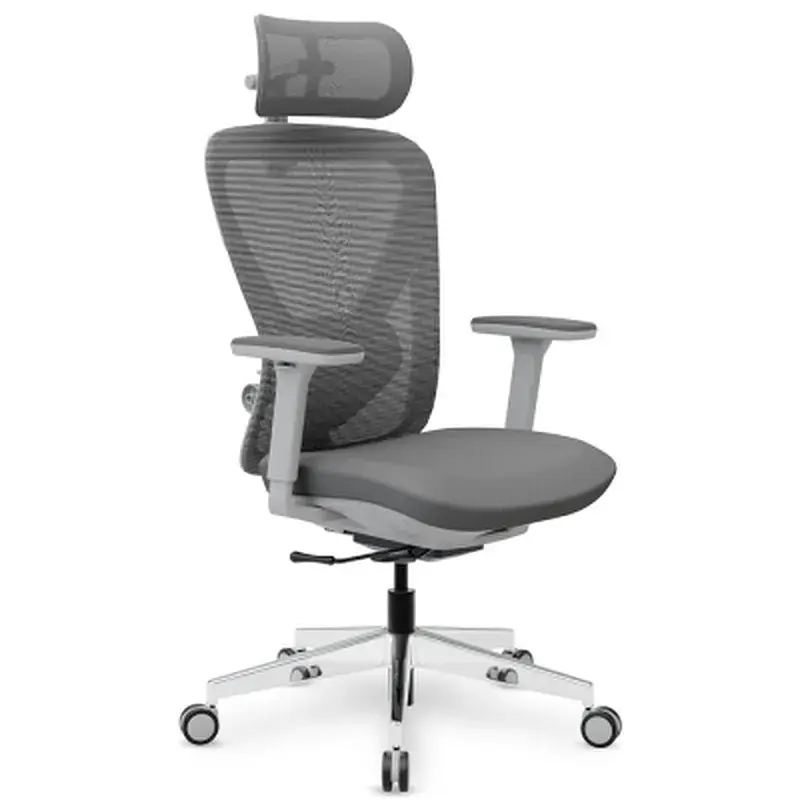 Офісне крісло Mealux Q1 Air Fabric Grey (HF-Q1 F/G) - фото 8