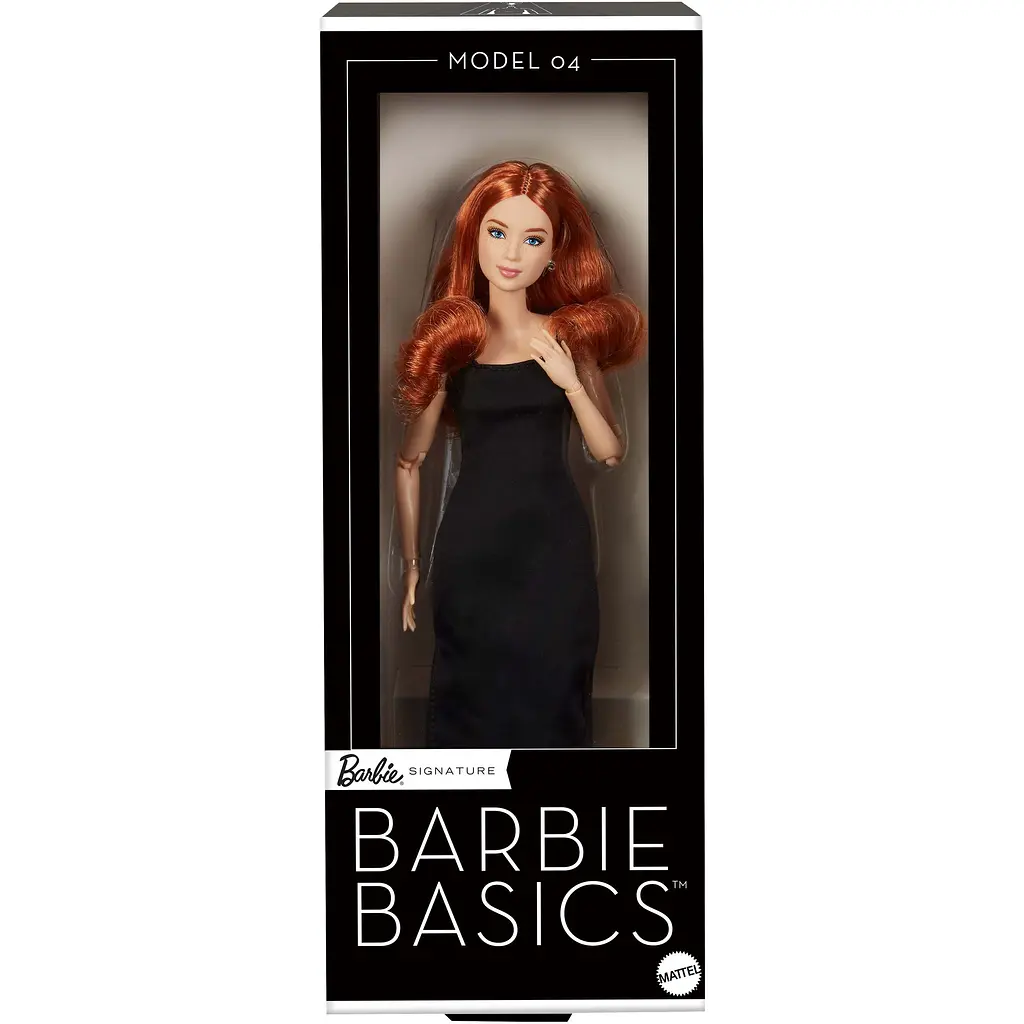 Лялька Barbie Signature Basics №4 рудоволоса та тендітна (JBH74) - фото 9