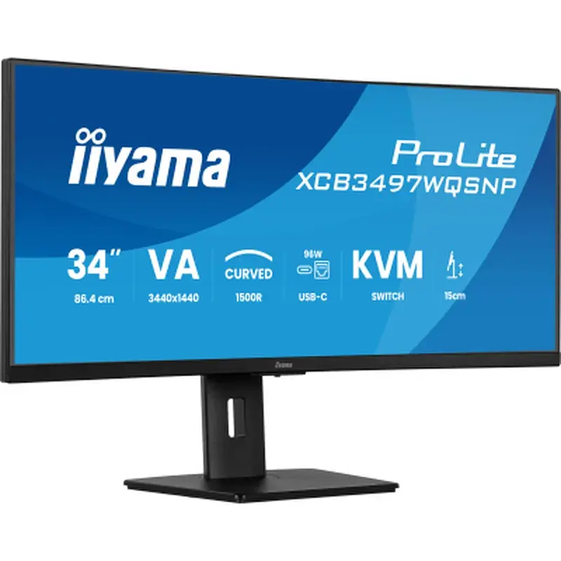 Монітор iiyama XCB3497WQSNP-B1 - фото 2