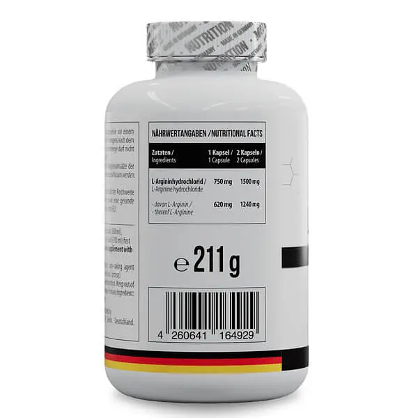 Аргінін L-Arginine 240 капсул MST Nutrition vit0006564 - фото 2